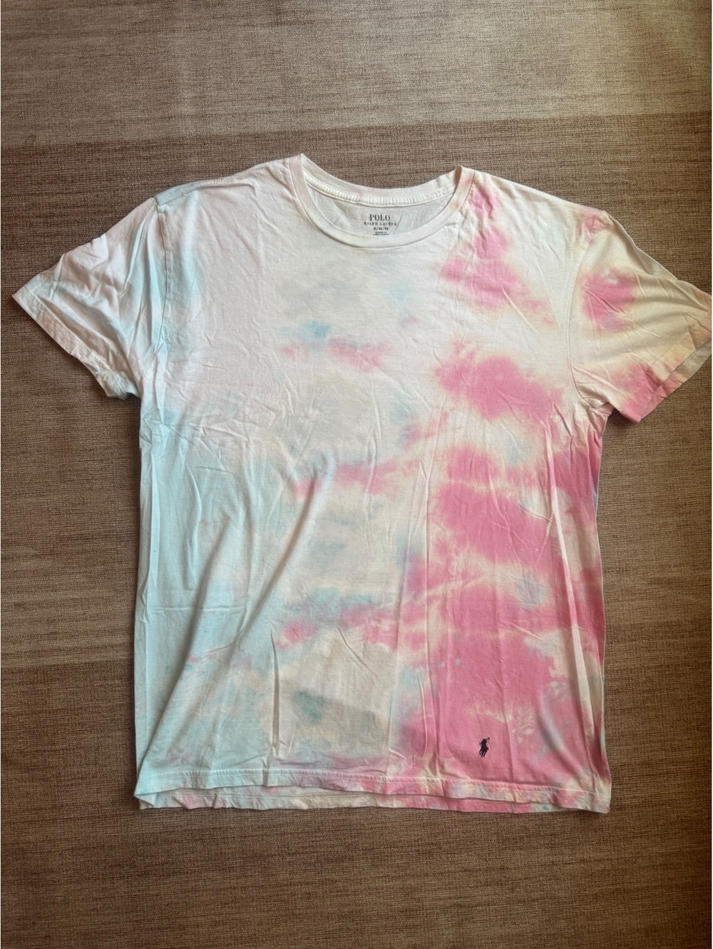 Polo Ralph Lauren Classic Fit USA Acid Fade Tie-Dye Tee XL